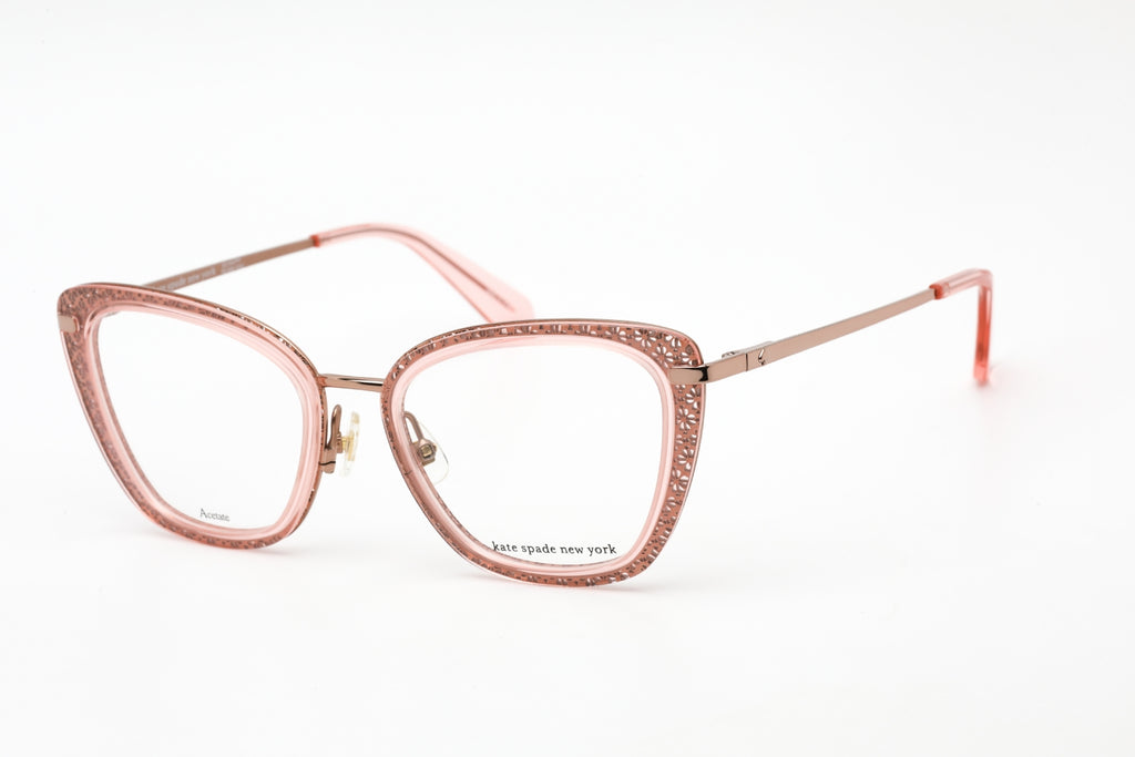 Kate Spade MADEIRA/G Eyeglasses PINK / Clear demo lens Women's