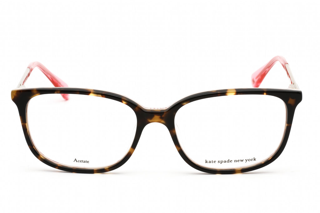 Kate Spade NATALIA Eyeglasses Pattern Havana / Clear Lens Women's