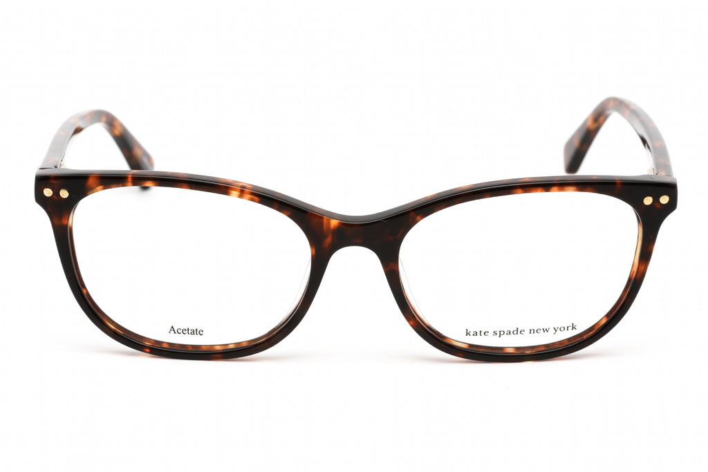 Kate Spade RAELYNN Eyeglasses Havana/Clear demo lens Women's | Beverly ...