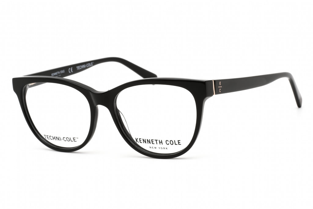 Kenneth Cole New York KC0334 Eyeglasses Shiny Black / clear demo lens Men's