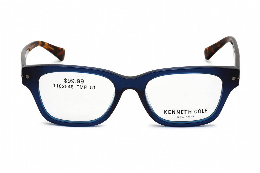 Kenneth Cole New York KC0237-3 Eyeglasses Shiny Blue / Clear Lens Unisex