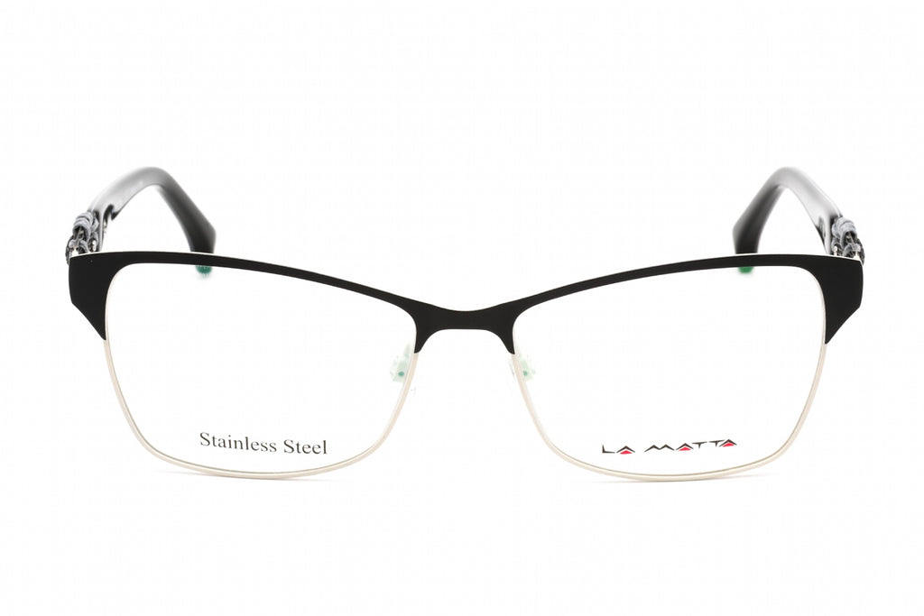 La Matta LMV3199 Eyeglasses Black/other / Clear Lens Women's