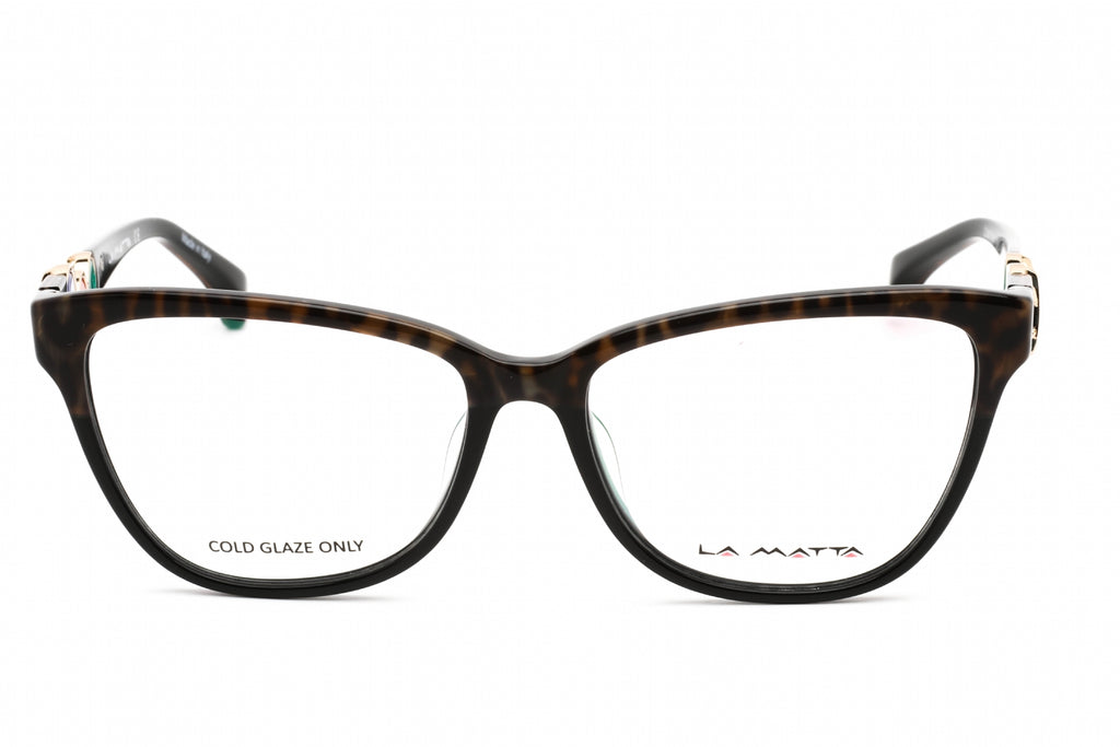 La Matta LMV3206 Eyeglasses Dark Havana / Clear Lens Women's