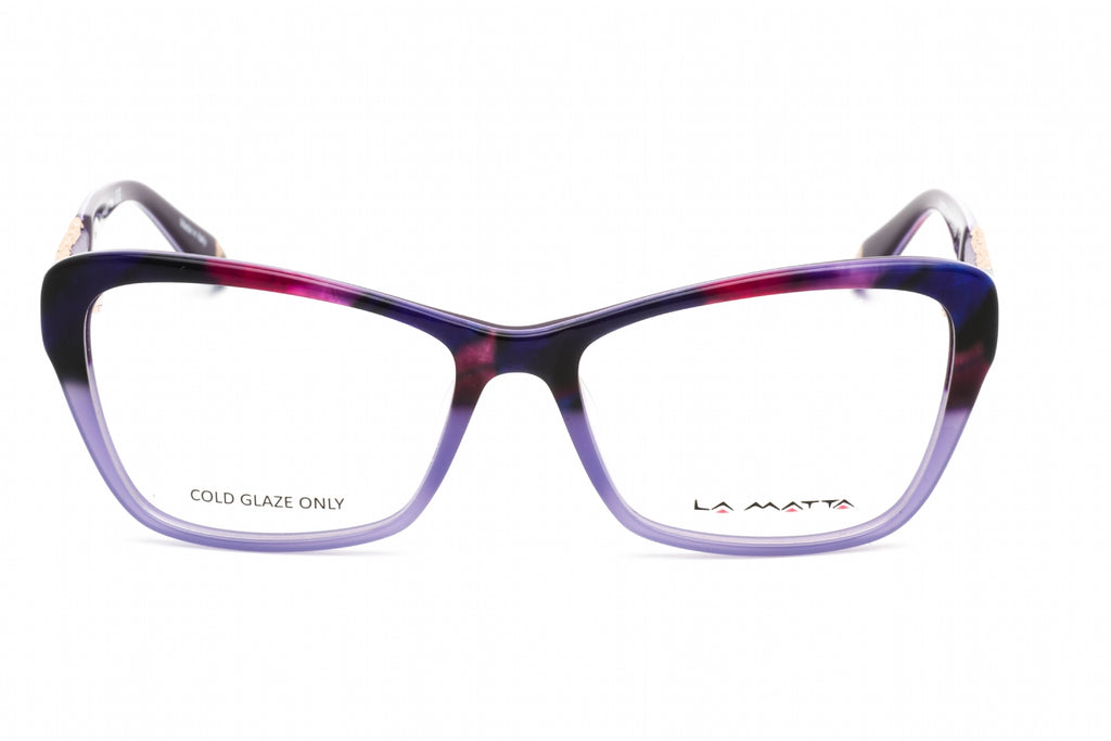 La Matta LMV3217 Eyeglasses multi / Clear demo lens Women's