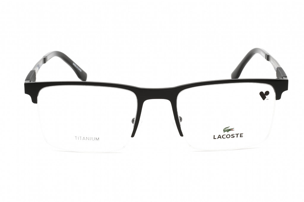 Lacoste L2244 Eyeglasses Matte Black / Clear Lens Unisex