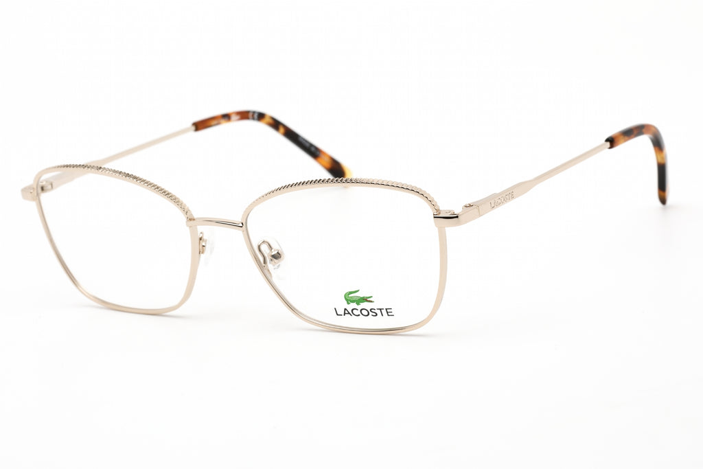 Lacoste L2281 Eyeglasses GOLD / Clear demo lens Women's
