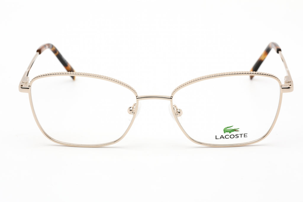 Lacoste L2281 Eyeglasses GOLD / Clear demo lens Women's