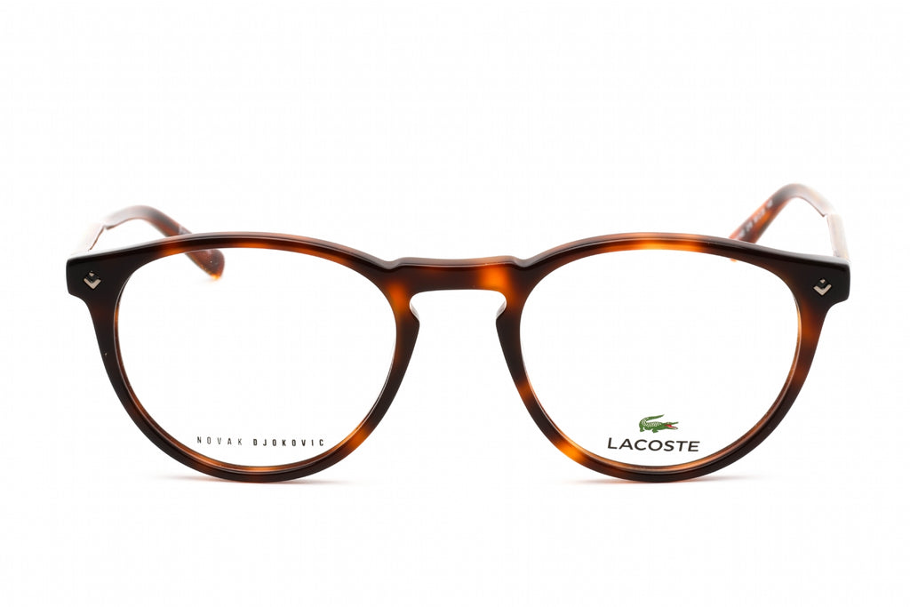 Lacoste L2601ND Eyeglasses BLONDE HAVANA/Clear demo lens Men's