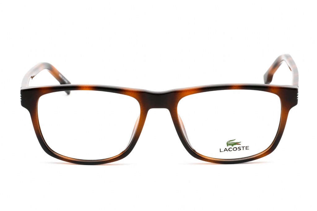 Lacoste L2887 Eyeglasses Havana / Clear Lens Men's