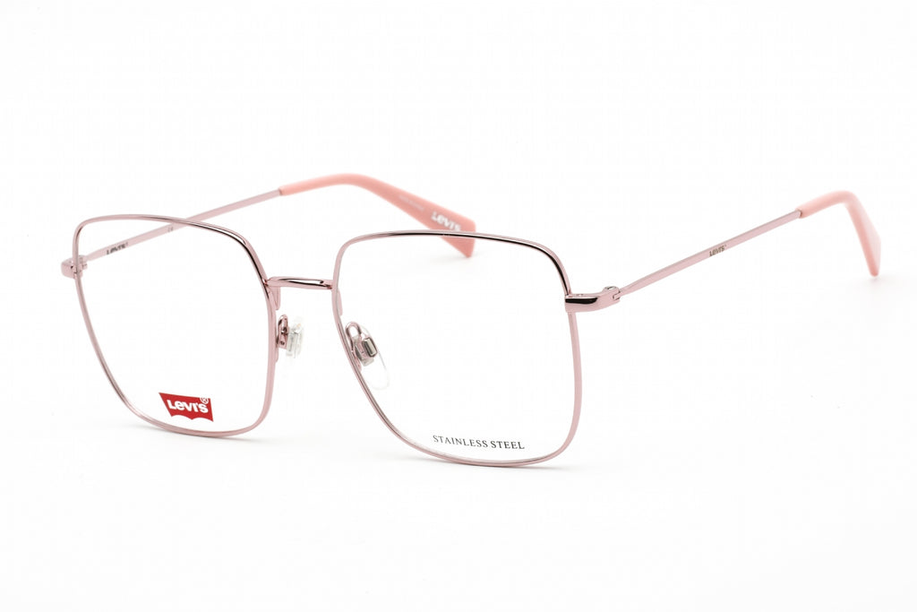Levi's LV 1010 Eyeglasses PINK/Clear demo lens Women's