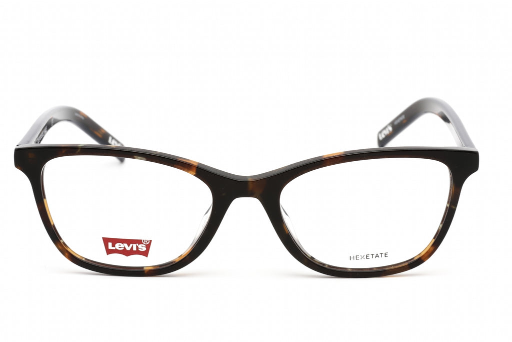 Levi's LV 1022 Eyeglasses HAVANA/Clear demo lens Women's