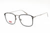 Levi's Lv 5000 Eyeglasses Black Ruthenium/clear Demo Lens in Brown