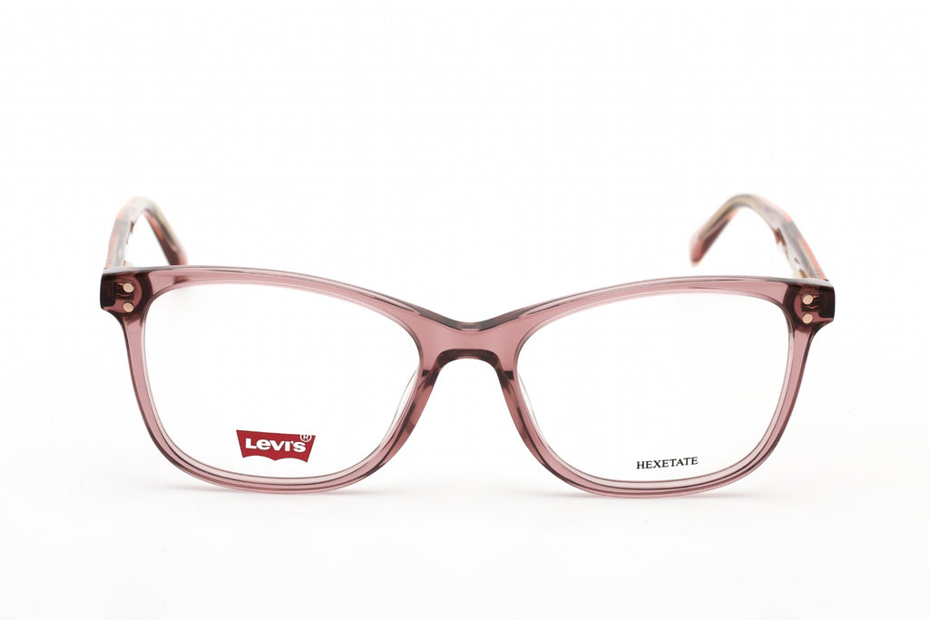 Levi's LV 5015 Eyeglasses PINK/Clear demo lens Women's