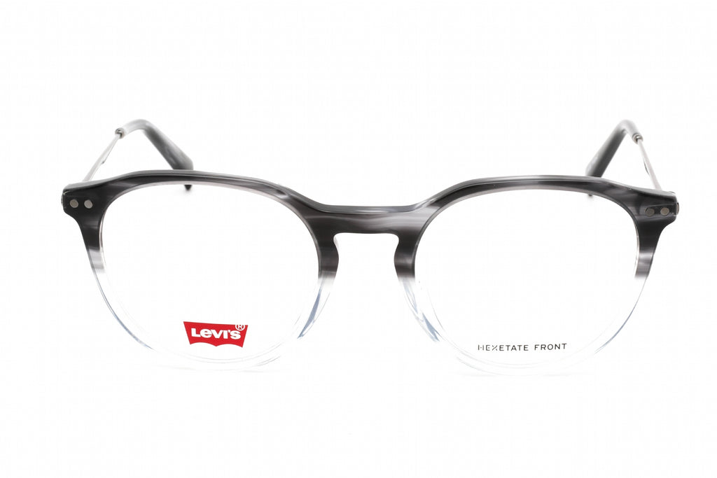 Levi's LV 5022 Eyeglasses Grey Horn / Clear Lens Men's