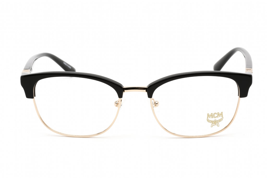 MCM MCM2718 Eyeglasses Black / Gold/Clear demo lens Unisex