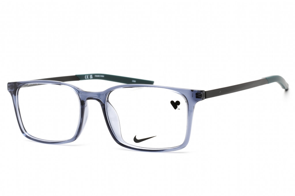 Nike 7282 Eyeglasses Blue / Clear Lens Men's