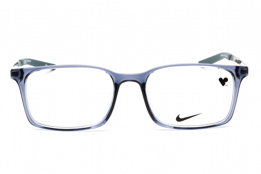 Nike 7282 Eyeglasses Blue / Clear Lens Men's