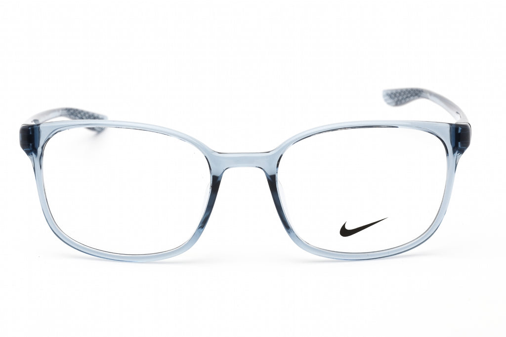 Nike NIKE 7026 Eyeglasses THUNDER BLUE/Clear demo lens Unisex