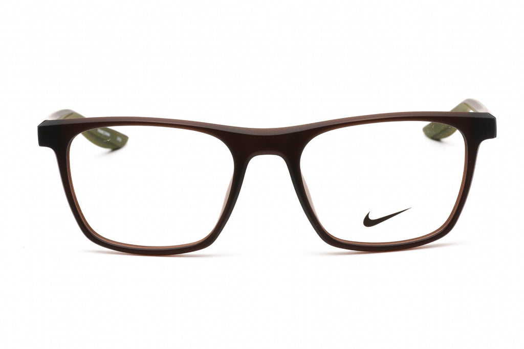 Nike NIKE 7039 Eyeglasses Matte Brown Basalt / Clear Lens Unisex