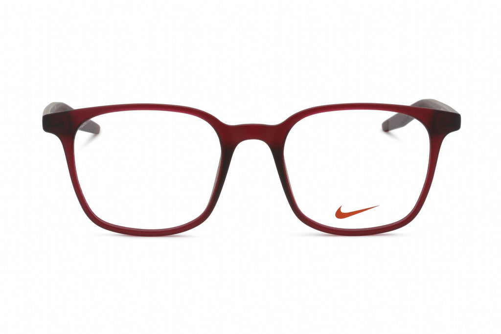 Nike NIKE 7124 Eyeglasses MATTE NOBLE RED / Clear Lens Unisex