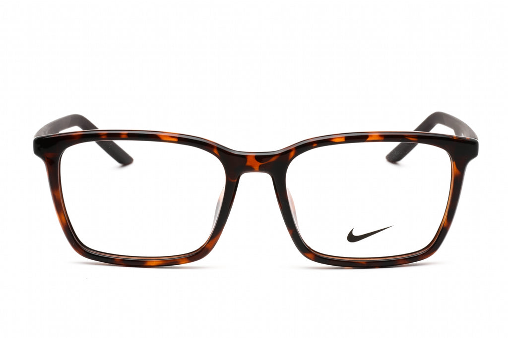 Nike NIKE 7256 Eyeglasses Tortoise Brown Basalt / Clear Lens Unisex