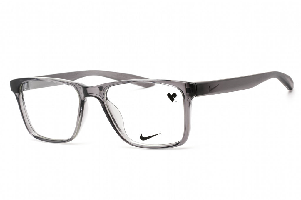 Nike NIKE 7300 Eyeglasses Dark Grey / Clear Lens Unisex