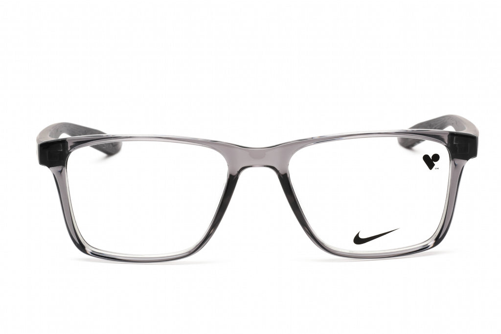 Nike NIKE 7300 Eyeglasses Dark Grey / Clear Lens Unisex