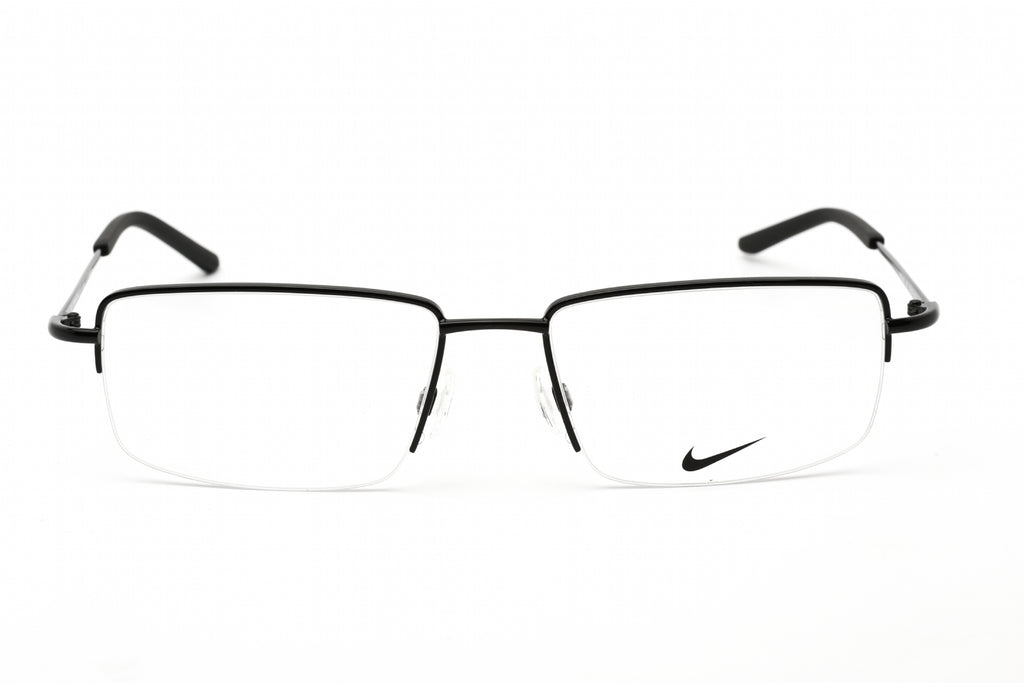 Nike NIKE 8182 Eyeglasses BLACK/Clear demo lens Unisex