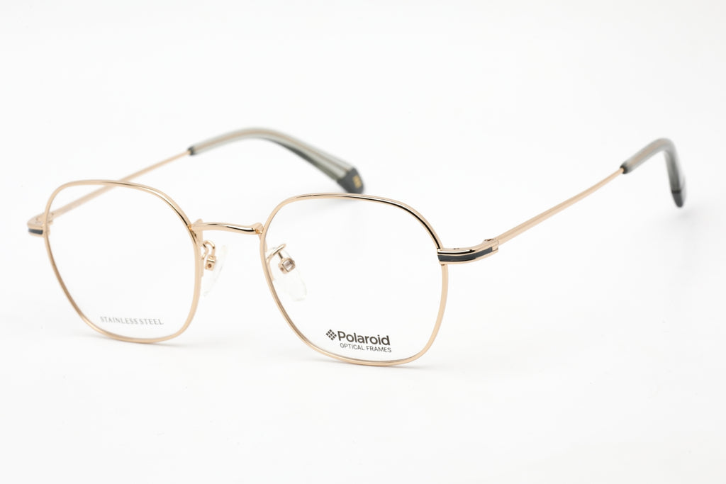 Polaroid Core PLD D360/G Eyeglasses GOLD GREY / Clear demo lens Women's