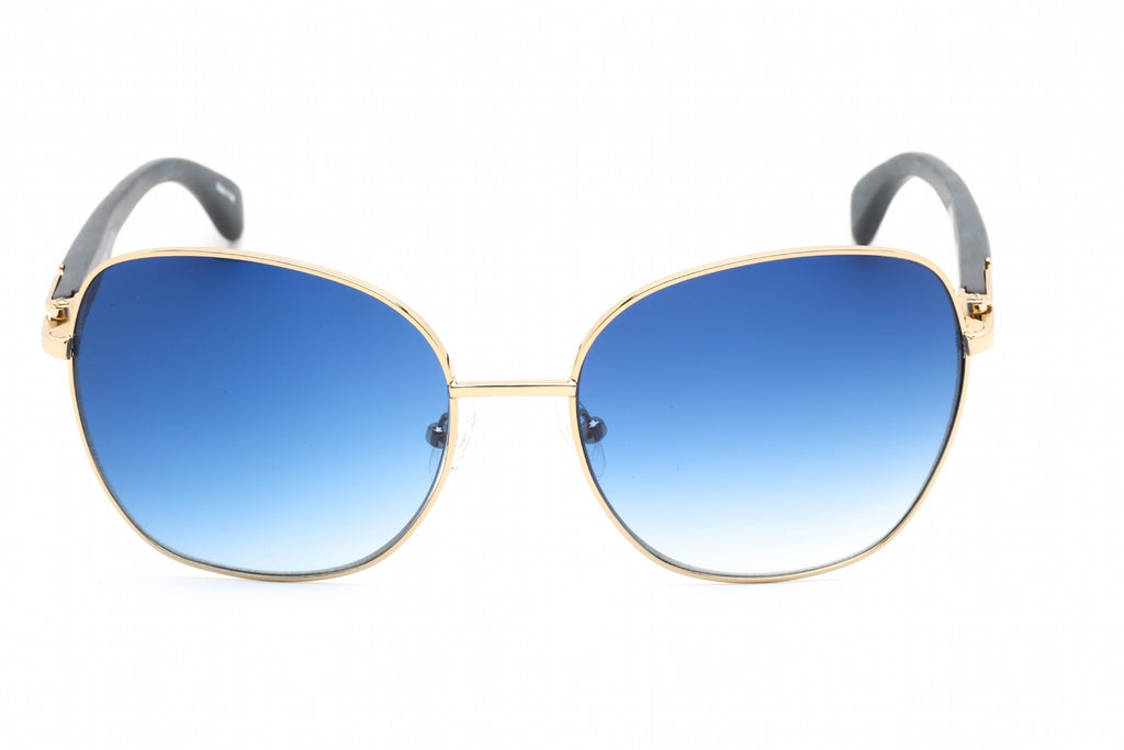 Porta Romana 1964 Sunglasses Gold / Blue / Blue Unisex