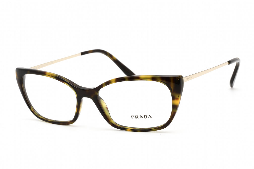 Prada 0PR 14XV Eyeglasses Dark Havana  / Clear Lens Women's