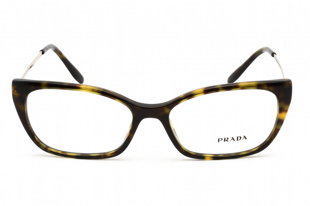 Prada 0PR 14XV Eyeglasses Dark Havana  / Clear Lens Women's