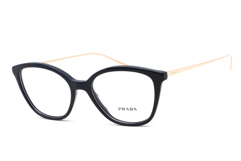 Prada PR 11VV Eyeglasses Blue/Clear demo lens Women's