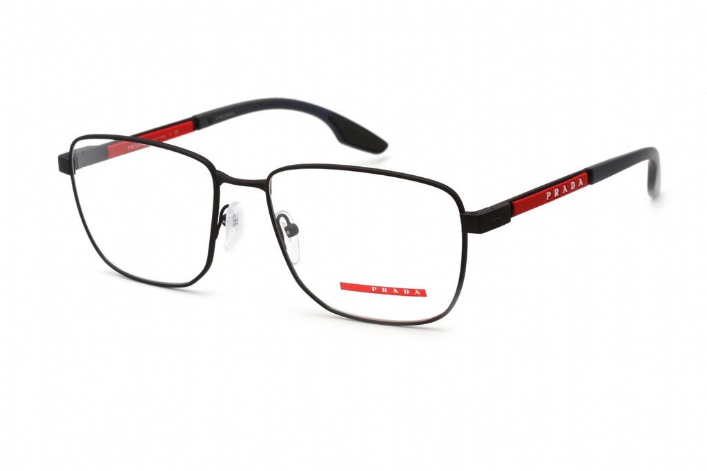 Prada Sport 0PS 50OV Eyeglasses Blue Rubber / Clear Lens Women's