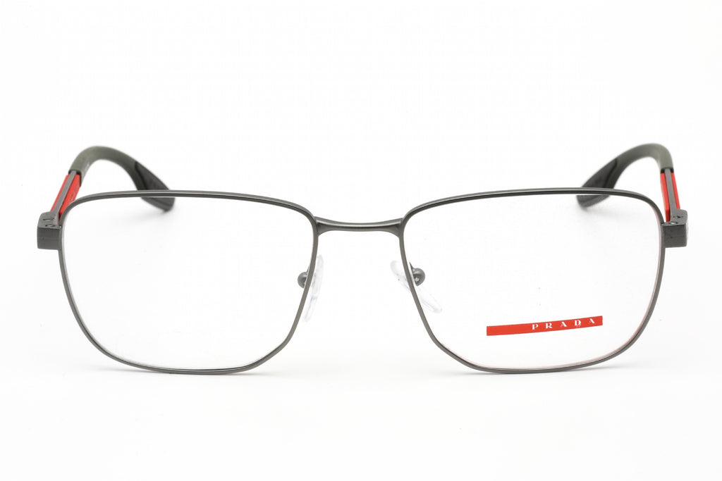 Prada Sport 0PS 50OV Eyeglasses Matte Gunmetal/Clear demo lens Men's