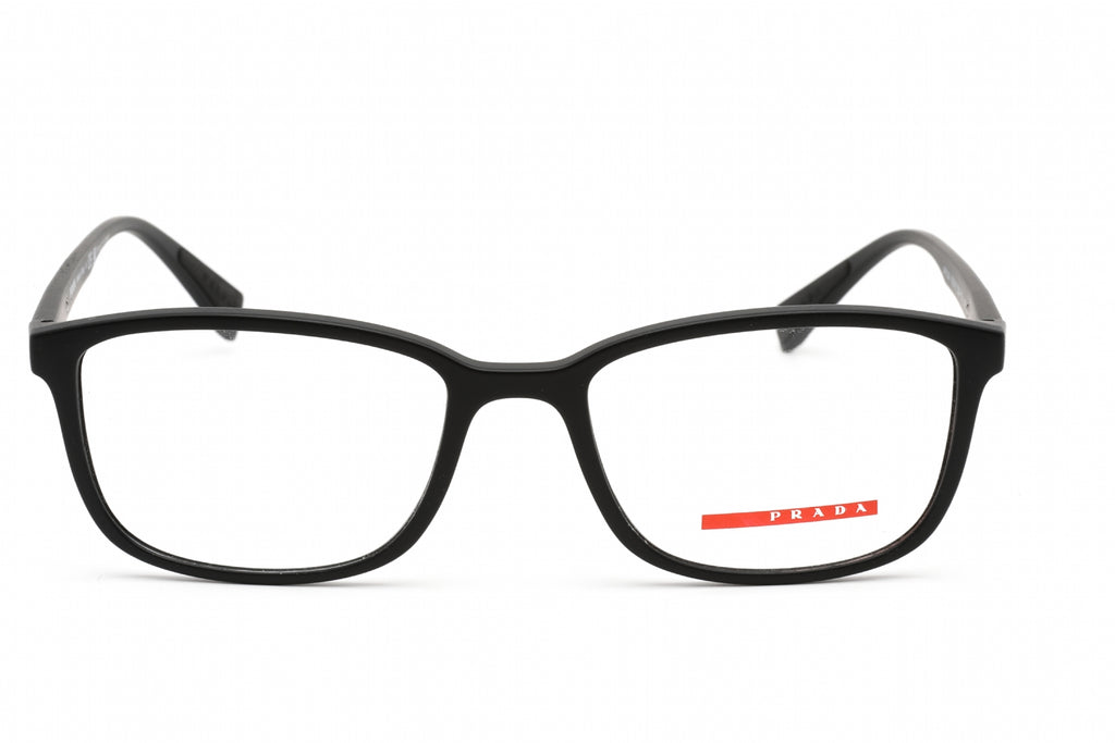Prada Sport PS04IV Eyeglasses black / clear demo lens Unisex