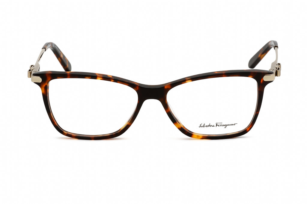 Salvatore Ferragamo SF2872 Eyeglasses Dark Tortoise/Gold / Clear Lens Women's