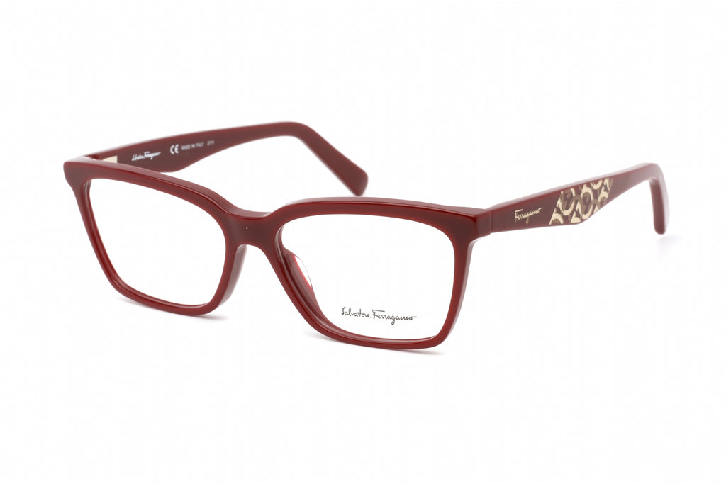 Salvatore Ferragamo SF2904 Eyeglasses Burgundy / Clear Lens Women's