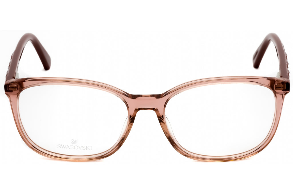 Swarovski SK5300 Eyeglasses Shiny Pink / clear demo lens Women's