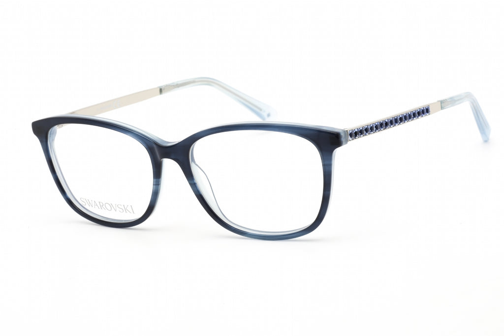 Swarovski SK5308 Eyeglasses blue/other/Clear demo lens Women's