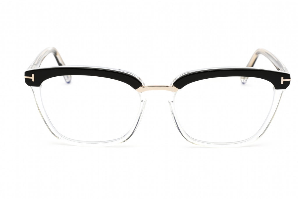 Tom Ford FT5550-B Eyeglasses Shiny Black / Clear Lens Women's
