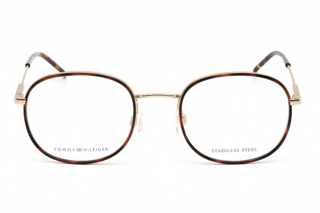Tommy Hilfiger TH 1726 Eyeglasses MATTE GOLD/Clear demo lens Women's