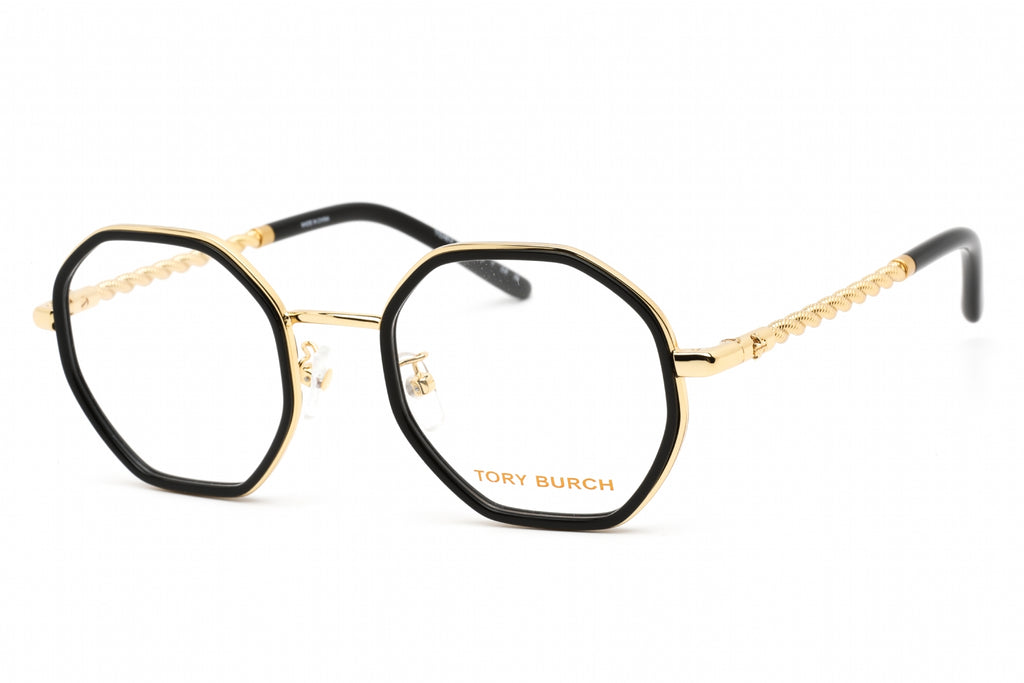 Tory Burch 0TY1075 Eyeglasses Dark Tortoise Pale Gold / Clear demo lens Women's