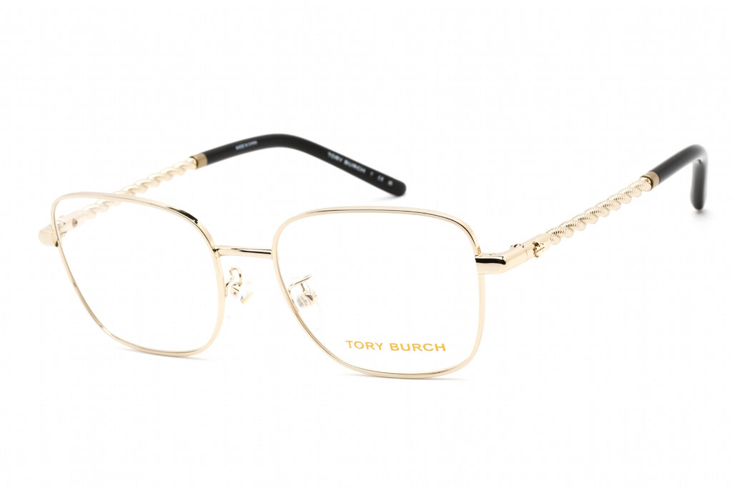 Tory Burch 0TY1077 Eyeglasses Shiny Light Gold /Clear demo lens Women's