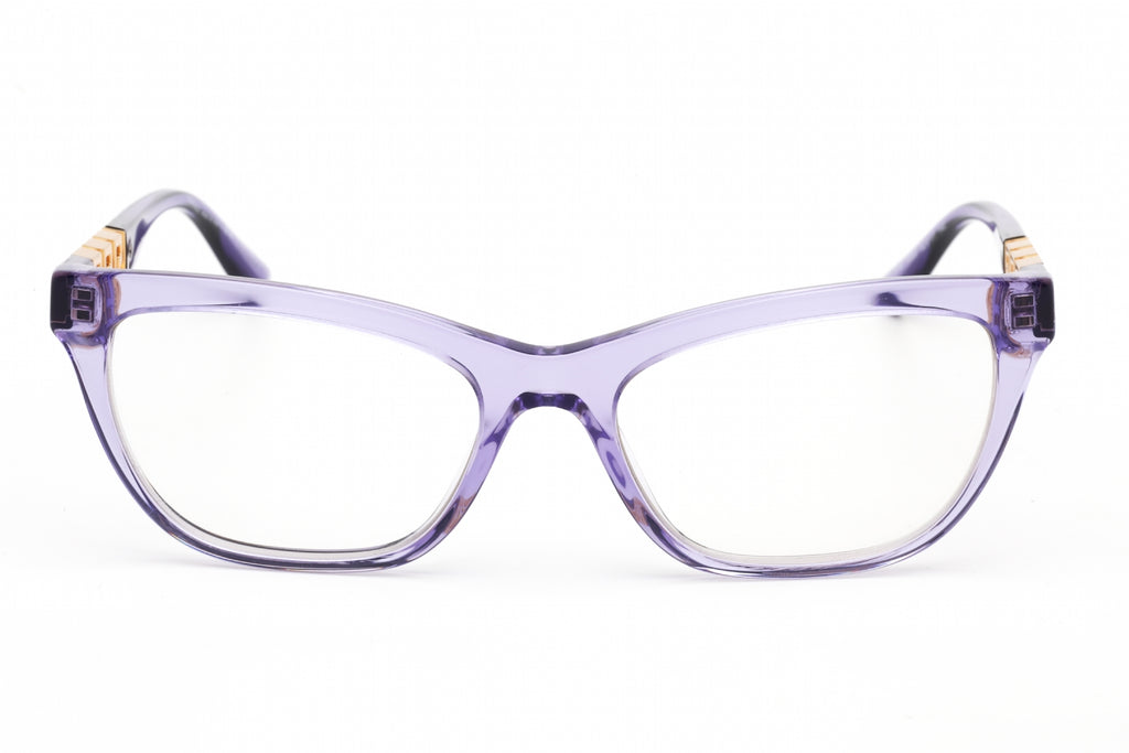 Versace 0VE3318 Eyeglasses Transparent Violet /Clear demo lens Women's