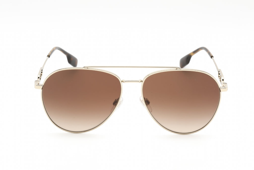 Burberry BE3128 Sunglasses Light Gold/Brown Gradient Men's