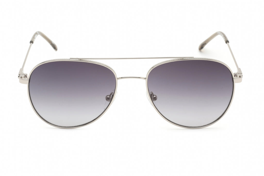 Calvin Klein Retail CK20120S Sunglasses Silver  / Smoke Gradient Women's