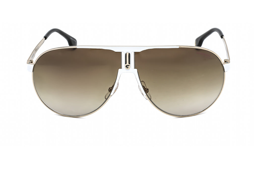 Carrera 1005/S Sunglasses White Gold (HA) / Brown Gradient Unisex
