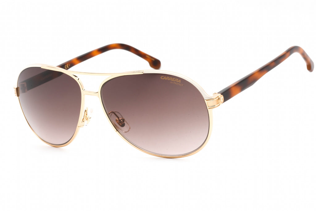 Carrera 1051/S Sunglasses Gold Ivory / Brown Gradient Unisex