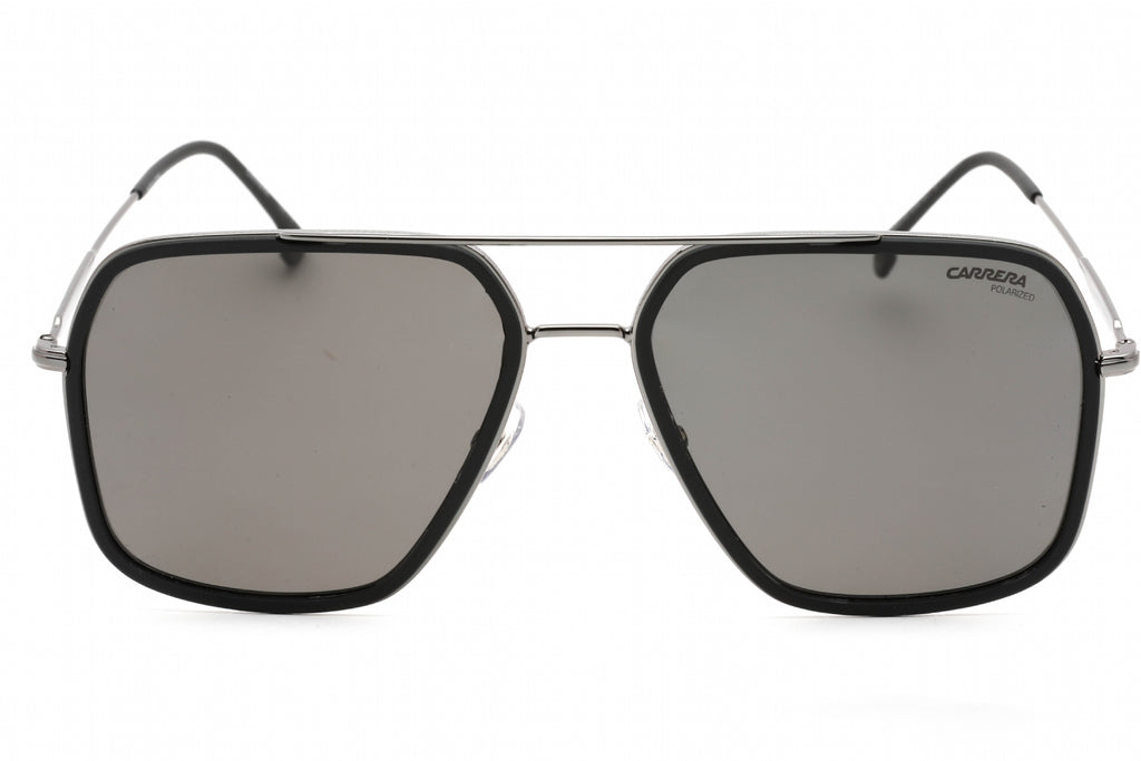 Carrera 273/S Sunglasses Matte Black / Grey Polarized Men's